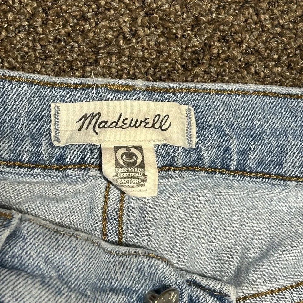 Madewell The Perfect Vintage Jean Size 25 High Rise Light Wash Tapered Leg - Picture 3 of 13